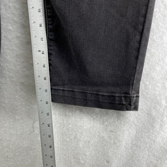Art Class Girlfriend Overall Bib Girls L Black Denim Overalls With Front Zipper - Picture 5 of 13